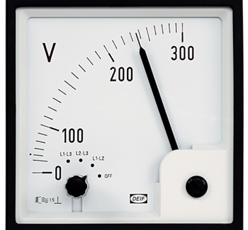 AC Voltage Meter with switch